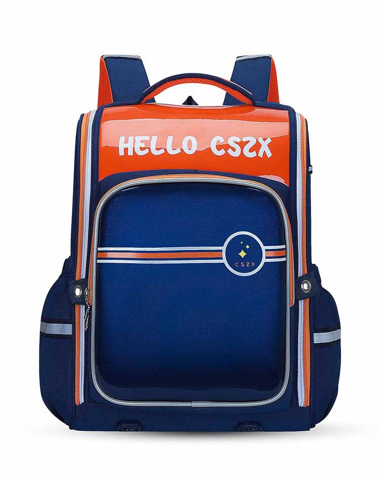 กระเป๋าเป้นักเรียนสุดคลาสสิกสีส้ม